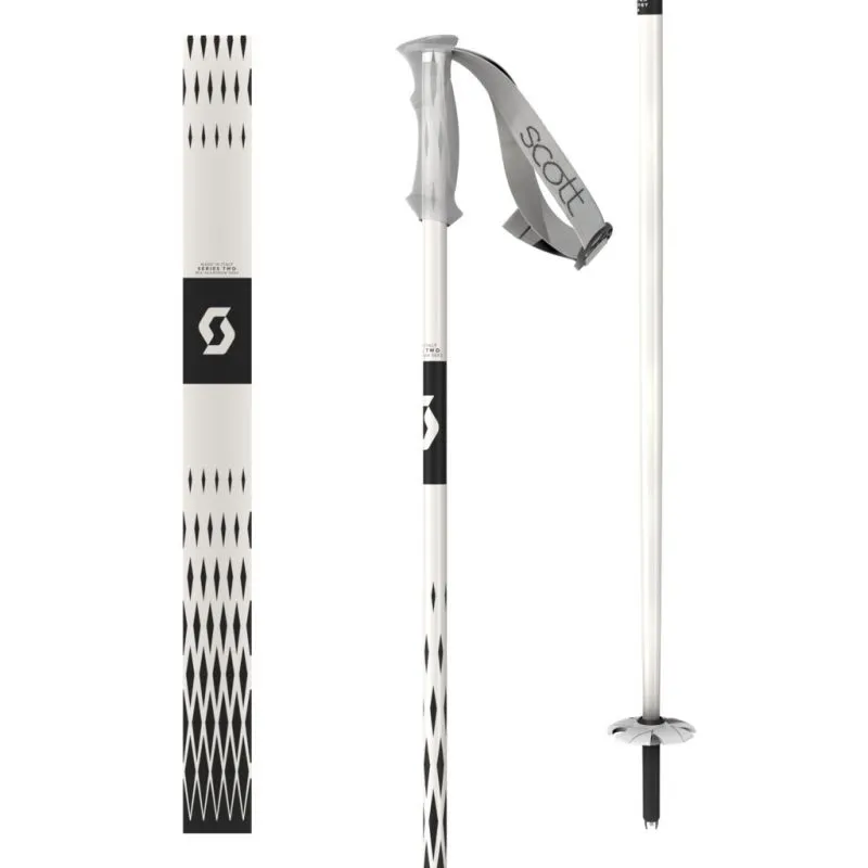Bastones de esquí Scott Pole Koko (blanco perla) mujer