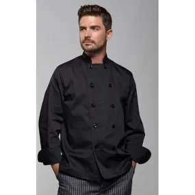 Chaquetilla negra unisex manga larga Confort Fit - Monza