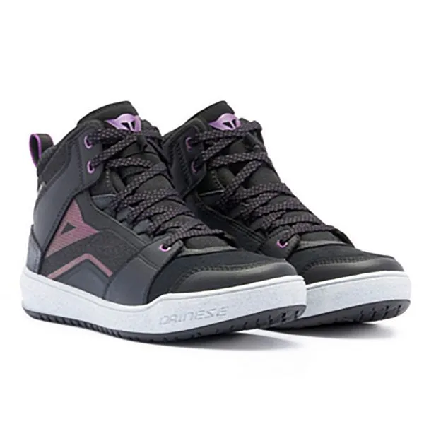 Dainese Suburb D-WP Woman Black White Metal Purple 