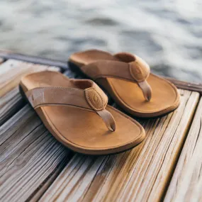Men's Olukai Tuahine Toffee/Toffee Sandals-