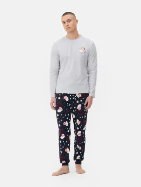 Pijama estampado de Papá Noel