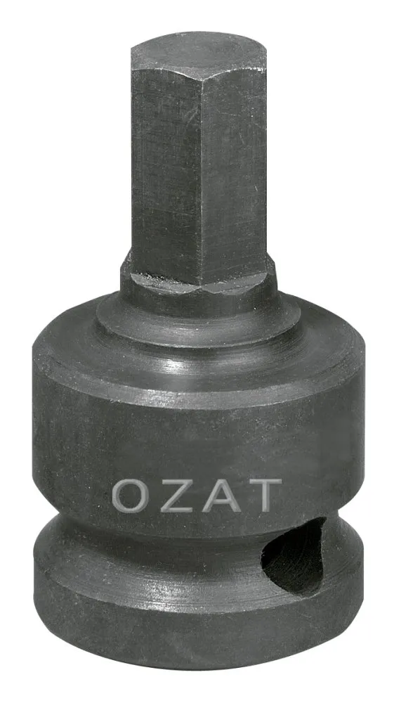 Vasos de impacto 1/2” de punta hexagonal de una pieza 10mm Ozat