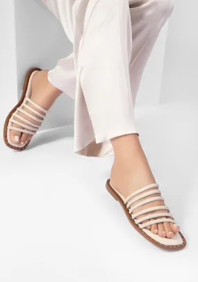 Vinci Shoes Analu Vanilla Sandals